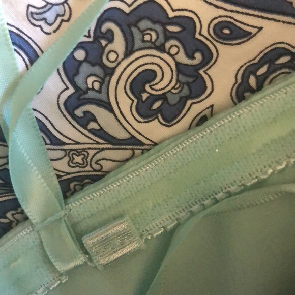 BCBG | Jacklyn Tiered Ruffle Strapless Green Opaline Dress NWT - Picture 11 of 16